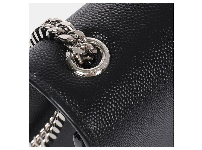 Borsa a spalla in pelle Small Kate di Saint Laurent Nero - vista 8