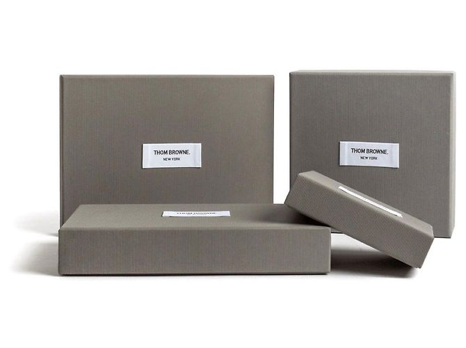 THOM BROWNE LEATHER BILLFOLD - view 5