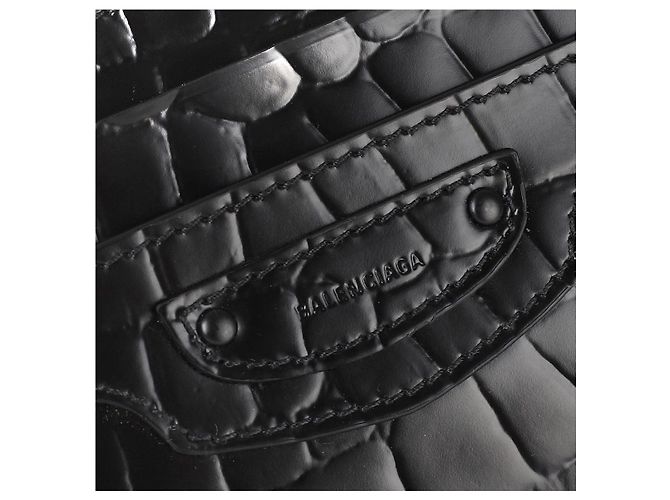 Balenciaga Neo-Klassischer Kartenhalter Schwarz - Ansicht 12