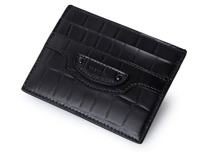 Balenciaga Neo-Klassischer Kartenhalter Schwarz - Ansicht 4