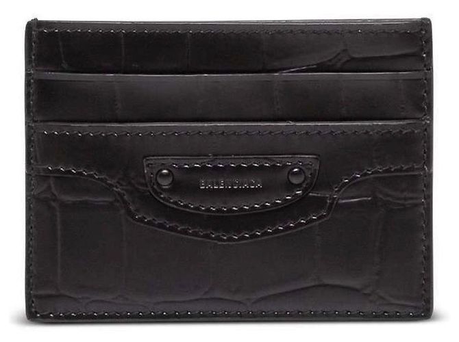 Balenciaga Neo-Klassischer Kartenhalter Schwarz - Ansicht 7