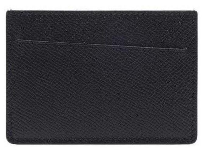 Maison Martin Margiela Tarjetero Stitch Negro - vista 4