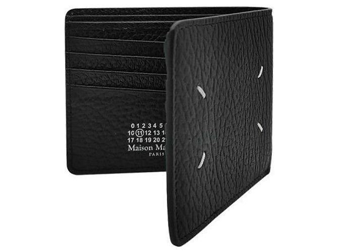 Maison Martin Margiela Portafoglio Black Stitch Nero - vista 10