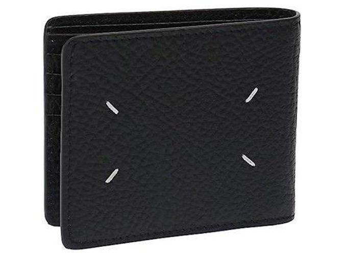 Maison Martin Margiela Portafoglio Black Stitch Nero - vista 2