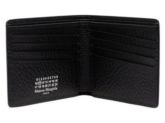 Maison Martin Margiela Portafoglio Black Stitch Nero - vista 4