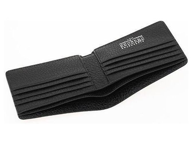 Maison Martin Margiela Portafoglio Black Stitch Nero - vista 6