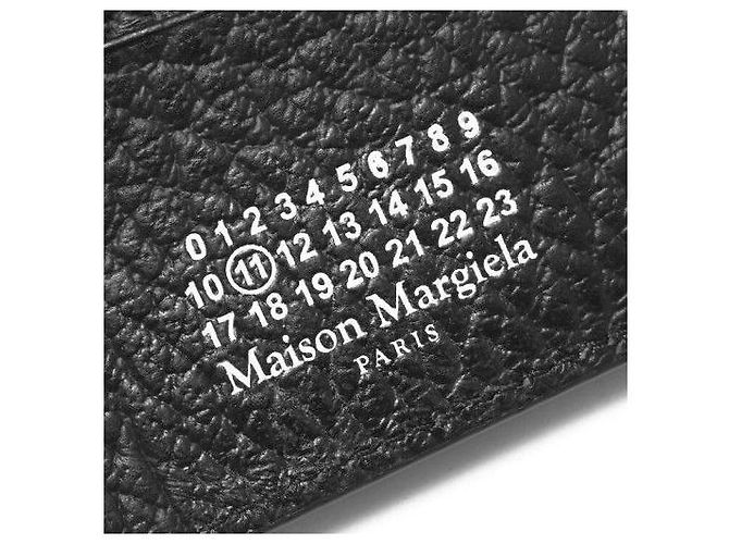 Maison Martin Margiela Portafoglio Black Stitch Nero - vista 8