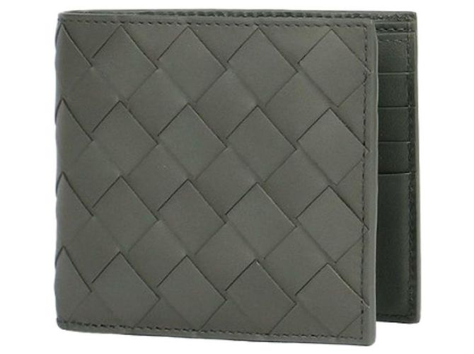 Bottega Veneta Intrecciato Wallet Graphite stamp: Brown - view 3