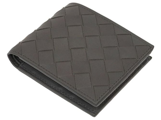 Bottega Veneta Intrecciato Wallet Graphite stamp: Brown - view 7