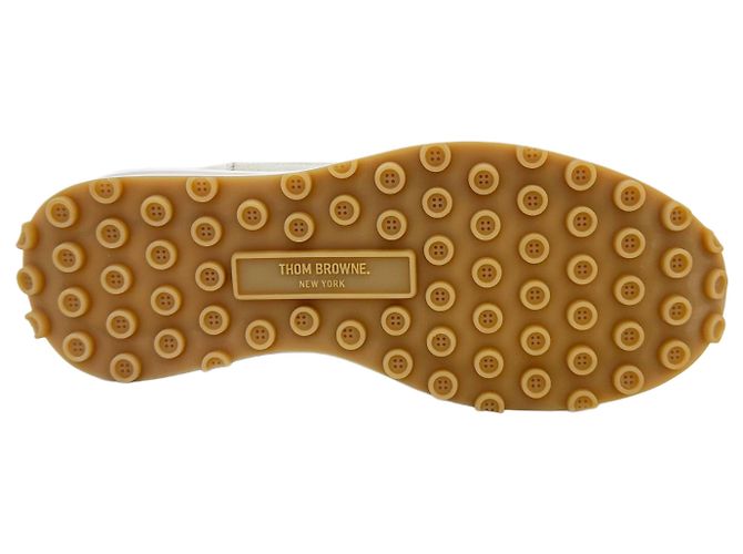 Thom Browne Sneakers in nylon per donne Tech Runner Bianco - vista 11