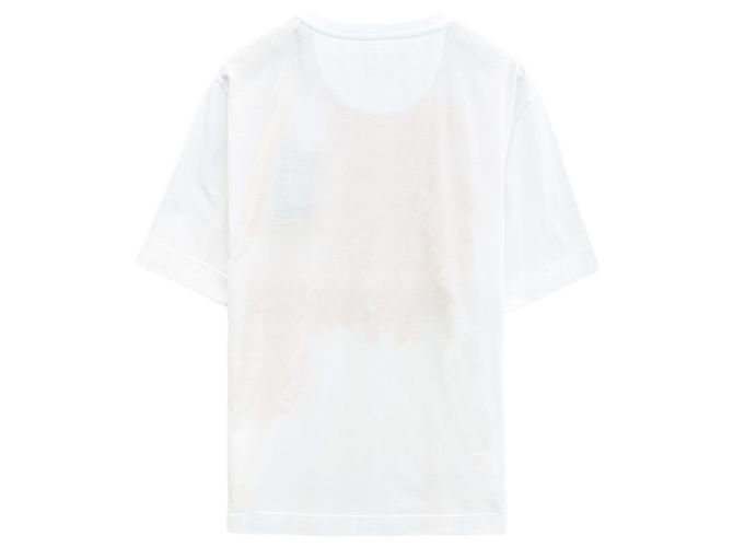 Fendi FF-Logo besticktes T-Shirt Weiß - Ansicht 2