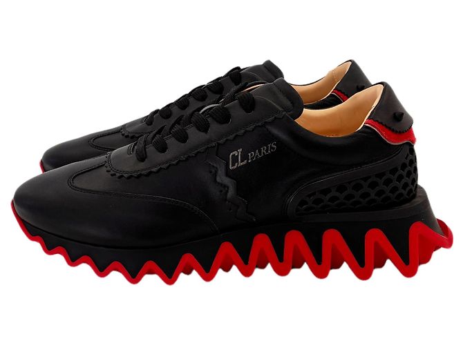 Christian Louboutin Sneakers Runner Nero - vista 2