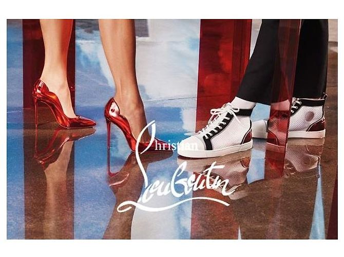 Christian Louboutin Sneakers Runner Nero - vista 5