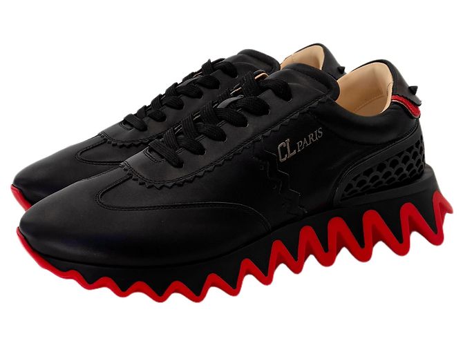 Christian Louboutin Sneakers Runner Nero - vista 6
