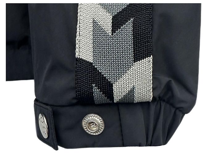 Giacca a vento Moyse con patch logo Moncler MOYSE Nero - vista 4