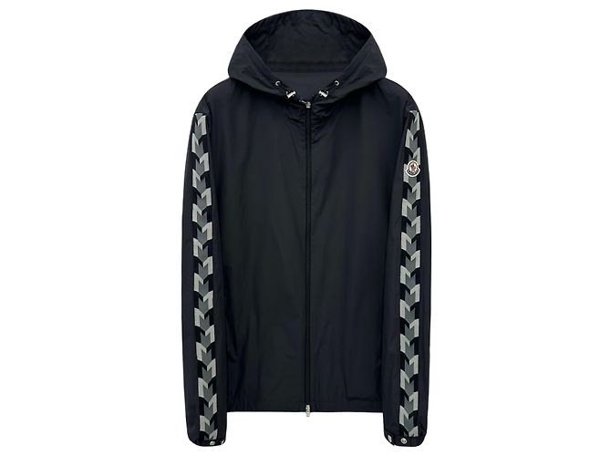 Giacca a vento Moyse con patch logo Moncler MOYSE Nero - vista 6