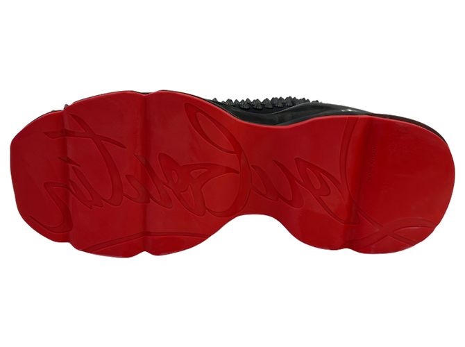 Christian Louboutin Sneakers Spike Socks Nero - vista 10