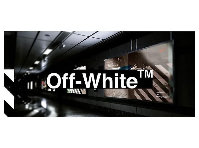 Off White T-shirt Oversized Thunder Nero - vista 5