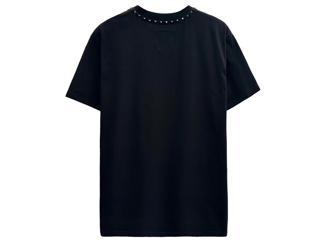 Valentino T-shirt a maniche corte con borchie Nero - vista 2
