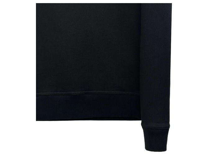 Maison Martin Margiela Sweatshirt mit Stitch Martin Logo Schwarz - Ansicht 9