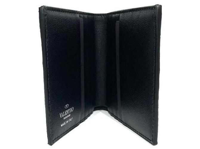 Valentino Real Crocodile Wallet Black - view 9