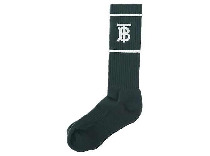 Burberry Schwarze Baumwollsocken Unisex Sportgeschenk - Ansicht 4