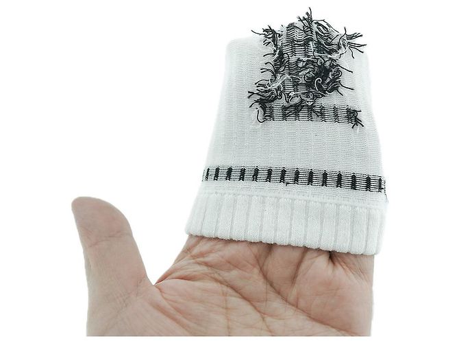 Burberry Calcetines Blancos de Algodón Unisex Deportivos de Lujo - vista 8