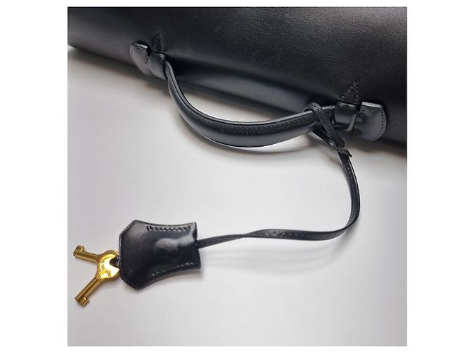 Sac à dépêches Hermès Sac Dépêches Black Gold Mallette Unisexe Tote Bag - vue 13