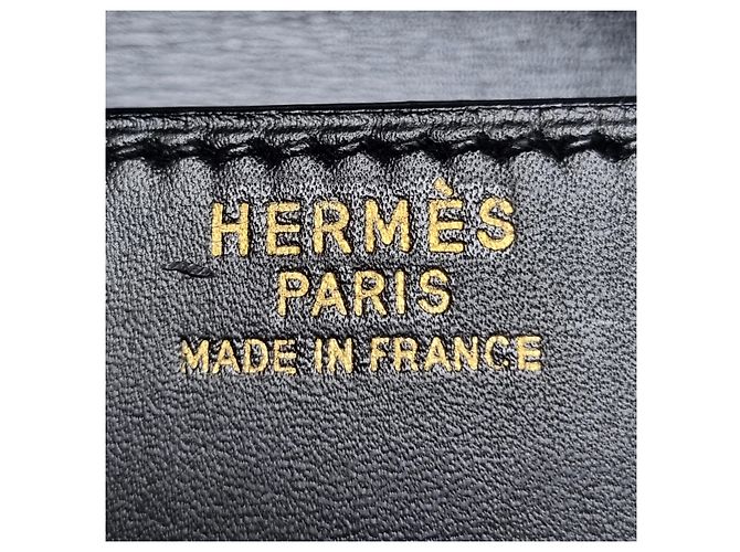 Sac à dépêches Hermès Sac Dépêches Black Gold Mallette Unisexe Tote Bag - vue 20