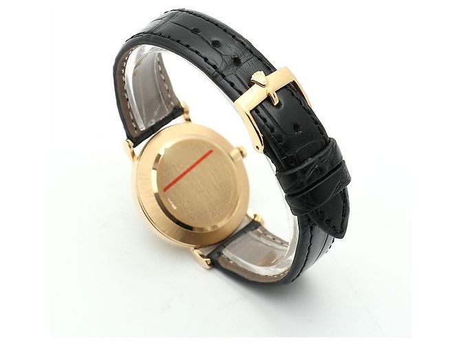 Rolex Cellini Münz Uhr Unisex Mittel Diamant Römisch Manuell Schwarz - Ansicht 15