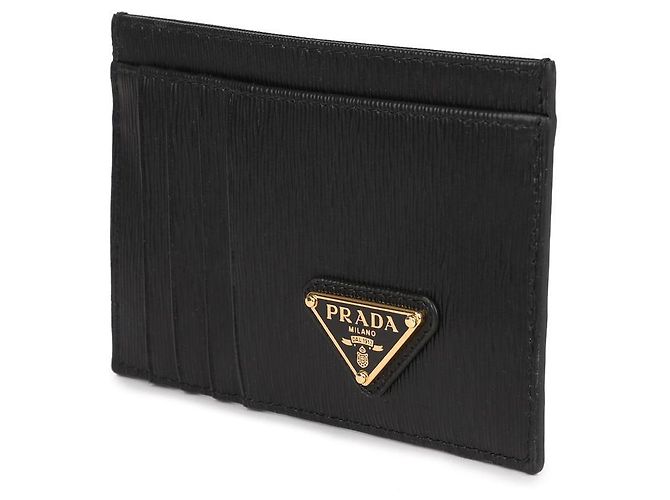 Prada Vitele Move Card Wallet Black - view 4