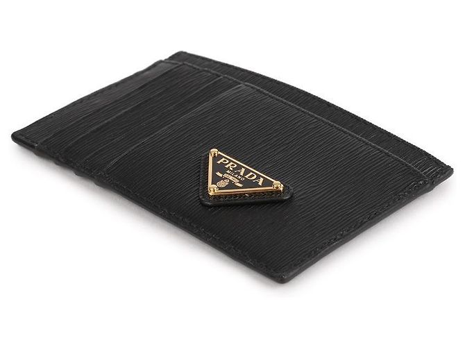 Prada Vitele Move Card Wallet Black - view 6