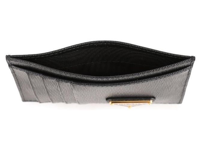 Prada Vitele Move Card Wallet Black - view 7