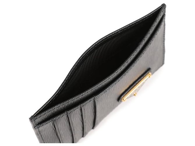 Prada Vitele Move Card Wallet Black - view 8