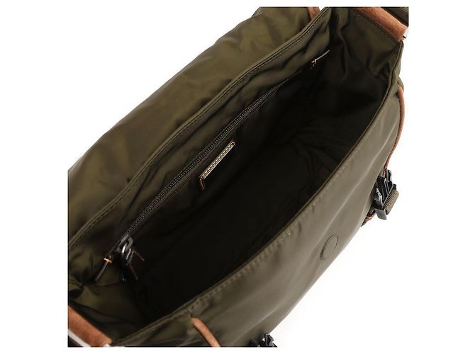 Prada Borsa a spalla in suede di nylon media - vista 8