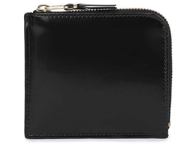 Comme Des Garcons Mirror Inside Half-Zip Wallet - view 3