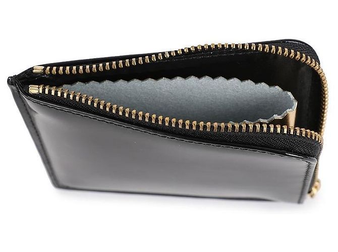 Comme Des Garcons Mirror Inside Half-Zip Wallet - view 7