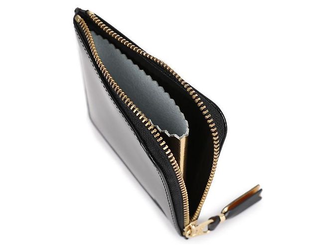 Comme Des Garcons Mirror Inside Half-Zip Wallet - view 8