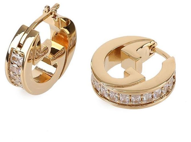 Gucci Orecchini mini in cristallo Blondie: D'oro - vista 4