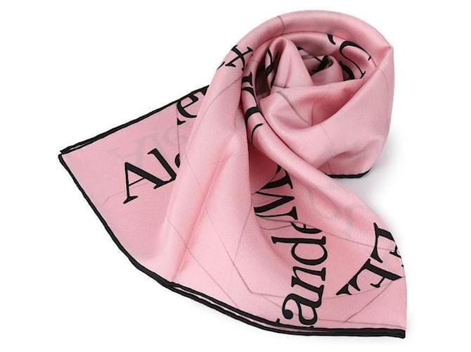 Alexander Mcqueen Logo-Print-Schal Schwarz - Ansicht 3