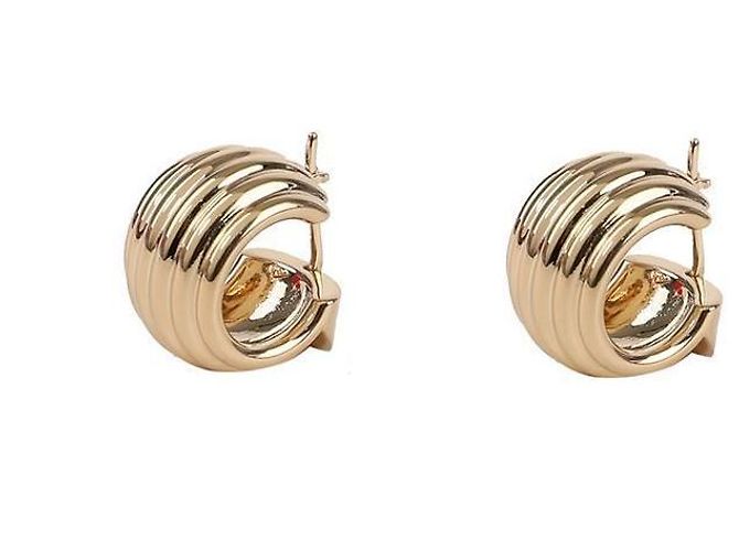 Salvatore Ferragamo Orecchini Gancini ORO D'oro - vista 3