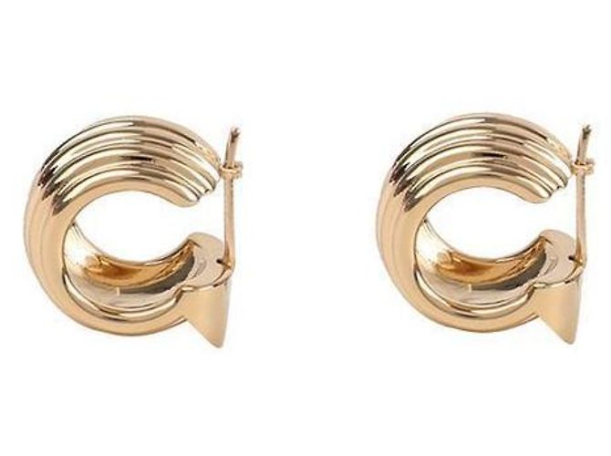Salvatore Ferragamo Orecchini Gancini ORO D'oro - vista 5