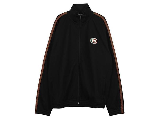 Gucci Giacca oversize con toppe Nero - vista 3