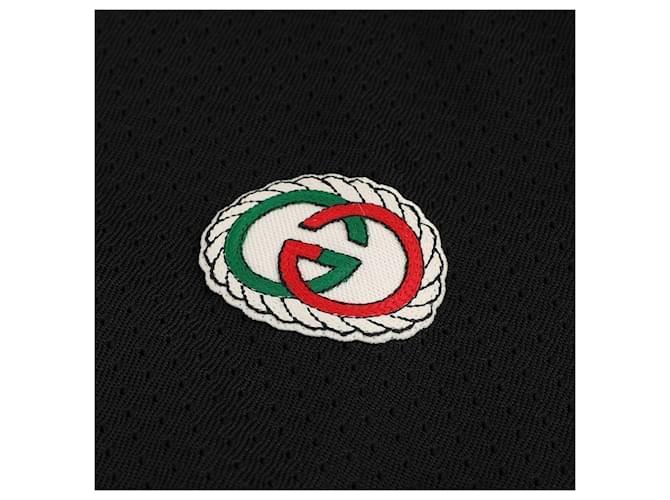 Gucci Giacca oversize con toppe Nero - vista 6