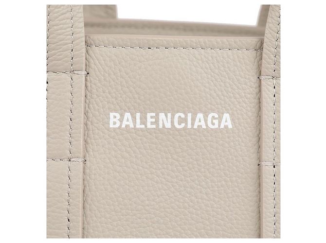 Balenciaga Borsa tote a spalla Bianco - vista 9