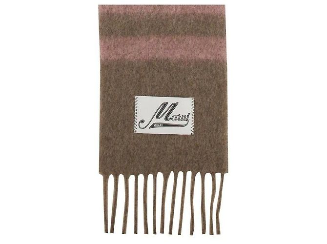 Marni Bufanda de mohair a rayas - vista 5