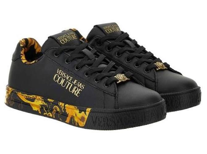 Versace Sneakers Barocchi Nero - vista 4