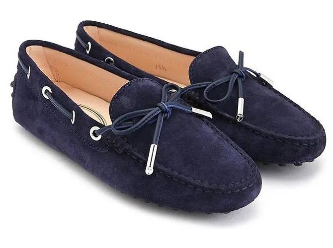 Tod's Wildleder-Mokassin Schwarz - Ansicht 5