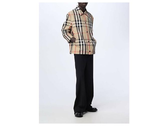 Burberry Giacca in nylon a scacchi Multicolore - vista 5