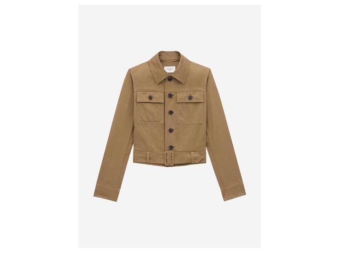 Saint Laurent Cotton Surge Crop Jacke - Ansicht 4